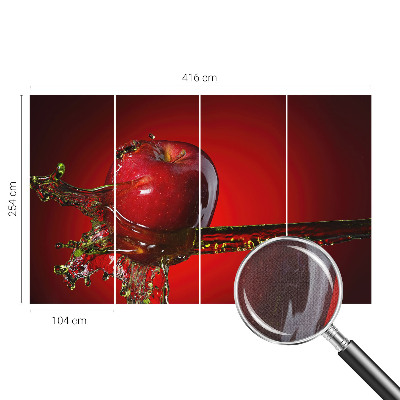 Papel de parede autocolante para quarto Energia vibrante