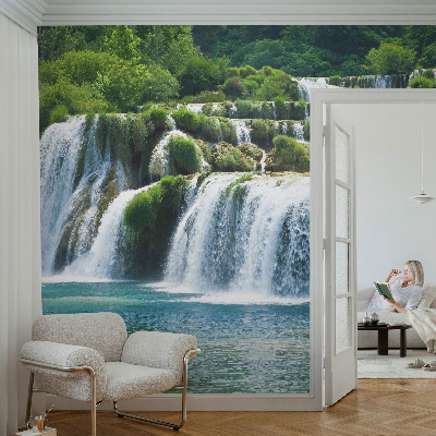 Papel de parede 3D com padrão Harmonia Natural