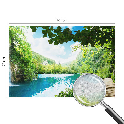 Papel de parede autocolante Oásis natural