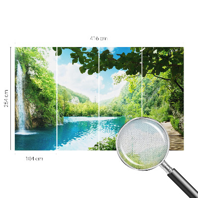 Papel de parede autocolante Oásis natural