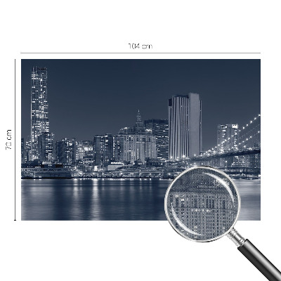 Papel de parede autocolante para quarto Cidade noturna