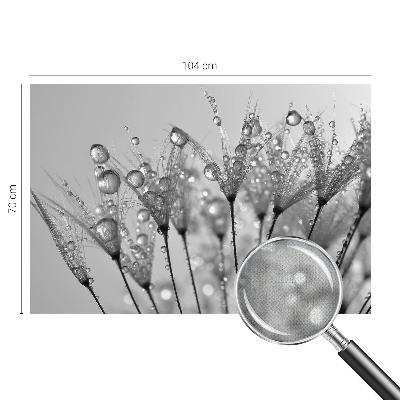 Papel de parede autocolante para sala Delícia molhada