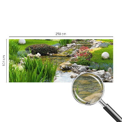 Papel de parede para criança com estampa Jardim Idílico