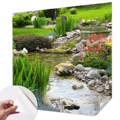 Papel de parede para criança com estampa Jardim Idílico