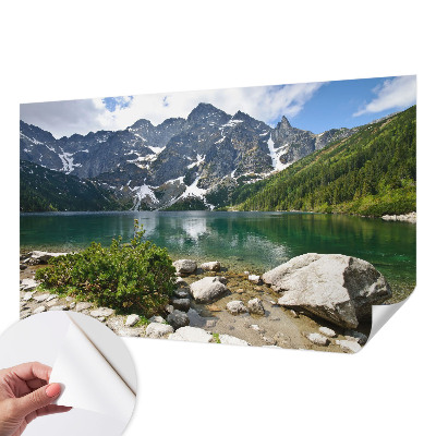 Papel de parede infantil Lago da montanha