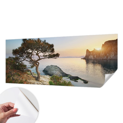 Papel de parede para criança com estampa de natureza tranquila para quartos infantis