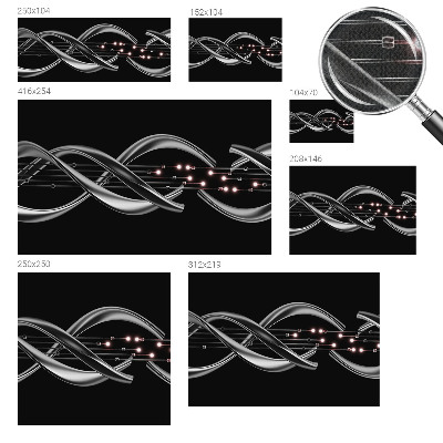 Papel de parede autocolante Padrão trançado