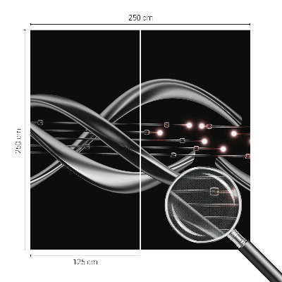 Papel de parede autocolante Padrão trançado