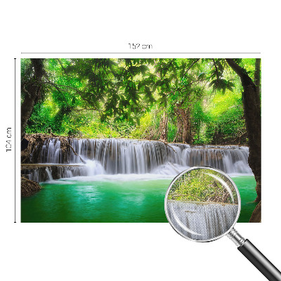 Autocolante de parede fotográfico Cachoeira na floresta