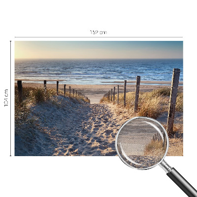 Papel de parede 3D com estampa Caminho da Praia