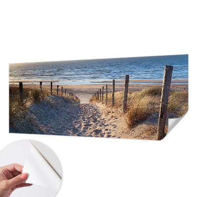 Papel de parede 3D com estampa Caminho da Praia