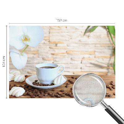Papel de parede para criança com padrão floral que transmite sensação de relaxamento