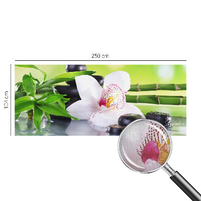 Papel de parede autocolante para sala com estampa 'A paz da natureza' para decoração de interiores