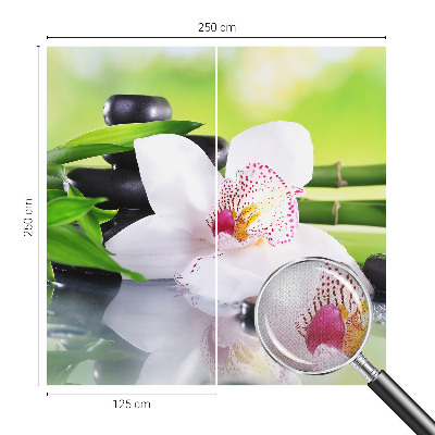 Papel de parede autocolante para sala com estampa 'A paz da natureza' para decoração de interiores