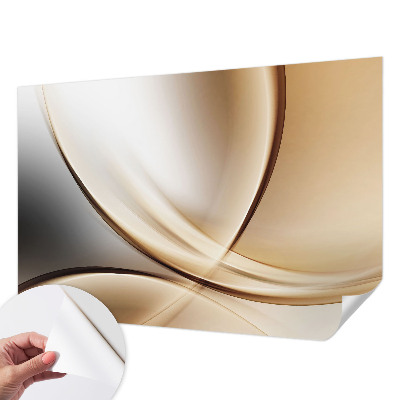 Papel de parede infantil Linhas arredondadas