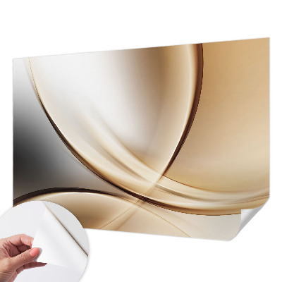 Papel de parede infantil Linhas arredondadas