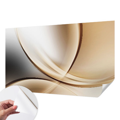 Papel de parede infantil Linhas arredondadas