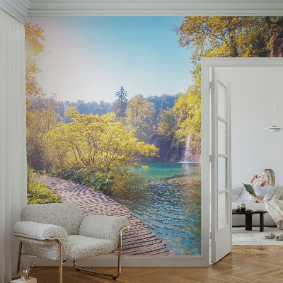 Papel de parede autocolante para sala Paisagem natural