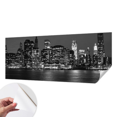 Papel de parede 3D Metrópole noturna