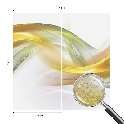 Autocolante de parede fotográfico Harmonia fluida