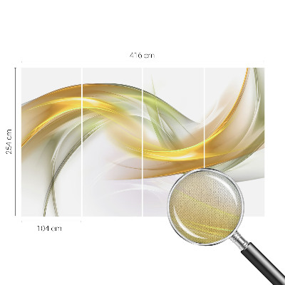 Autocolante de parede fotográfico Harmonia fluida