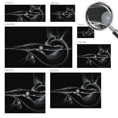 Papel de parede 3D Linhas fluidas