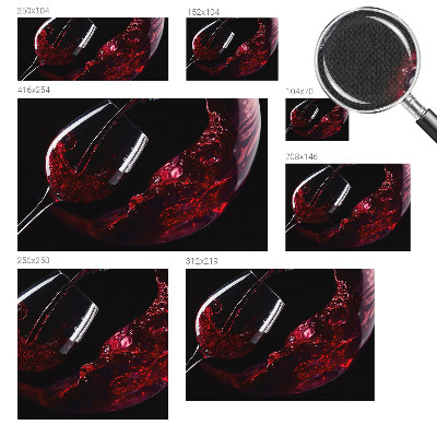 Papel de parede autocolante na cor vinho tinto
