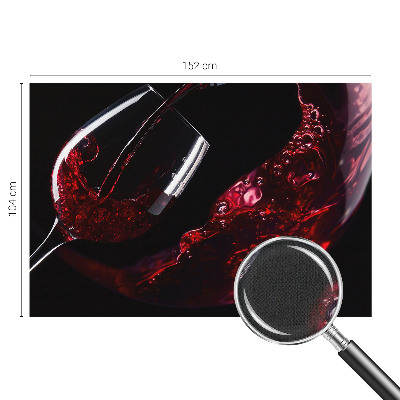 Papel de parede autocolante na cor vinho tinto