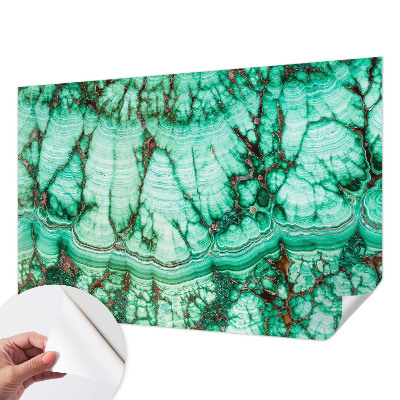 Papel de parede infantil com padrões verdes