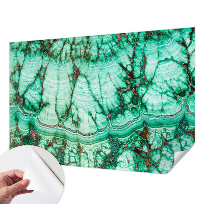 Papel de parede infantil com padrões verdes