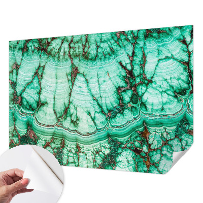 Papel de parede infantil com padrões verdes