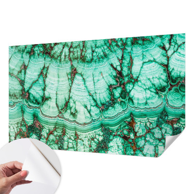 Papel de parede infantil com padrões verdes