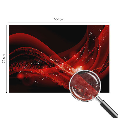 Autocolante de parede fotográfico Vórtice Vermelho