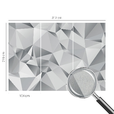 Papel de parede 3D Geometria abstrata