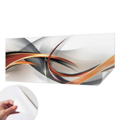 Papel de parede infantil com padrão de dinâmica abstrata
