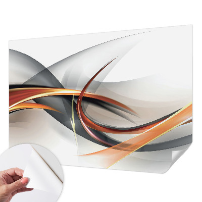 Papel de parede infantil com padrão de dinâmica abstrata