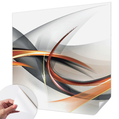 Papel de parede infantil com padrão de dinâmica abstrata