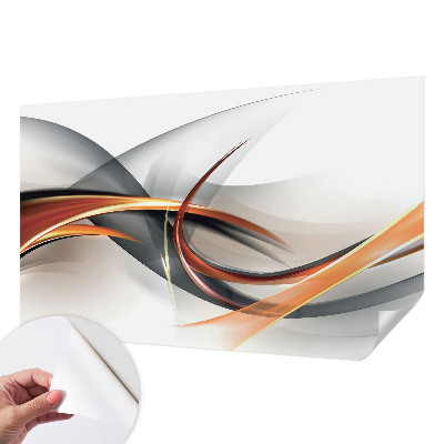 Papel de parede infantil com padrão de dinâmica abstrata
