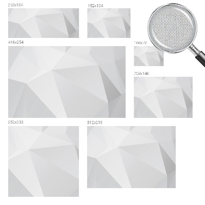 Papel de parede para criança com padrão de triângulos cinzentos
