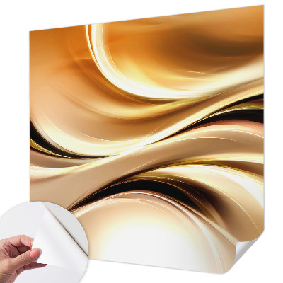 Papel de parede autocolante para sala Linhas fluidas