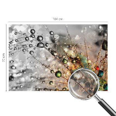 Autocolante de parede fotográfico com padrão 