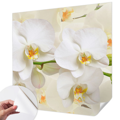 Papel de parede autocolante com estampa de riqueza floral