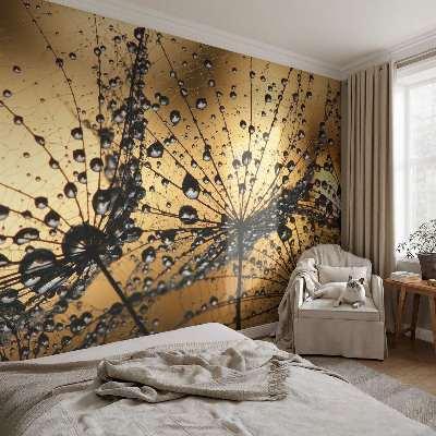 Papel de parede 3D Gotas delicadas