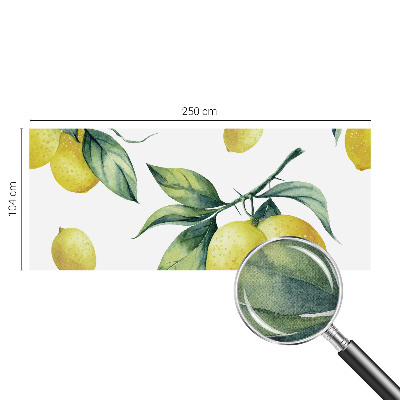 Autocolante de parede fotográfico com motivo de limão
