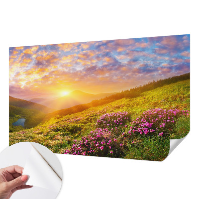 Papel de parede autocolante com padrão Oeste Montanhoso