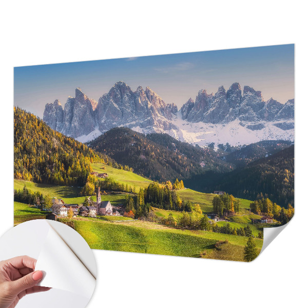 Papel de parede infantil Paisagem montanhosa