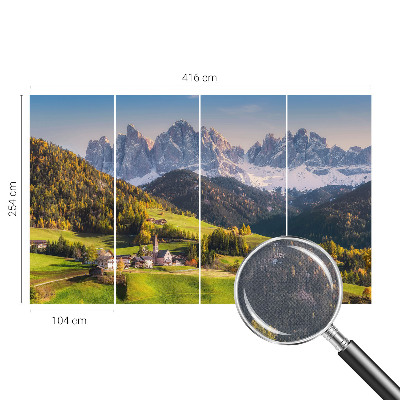 Papel de parede infantil Paisagem montanhosa