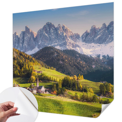 Papel de parede infantil Paisagem montanhosa