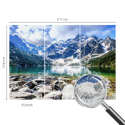 Papel de parede 3D Paisagem montanhosa