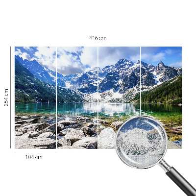 Papel de parede 3D Paisagem montanhosa